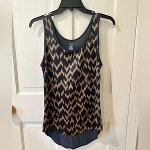 Ana A New Approach black/teal Tank Top